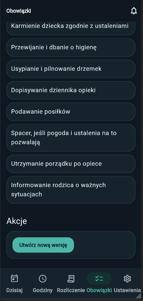 Obowiązki