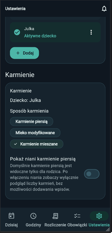 Ustawienia